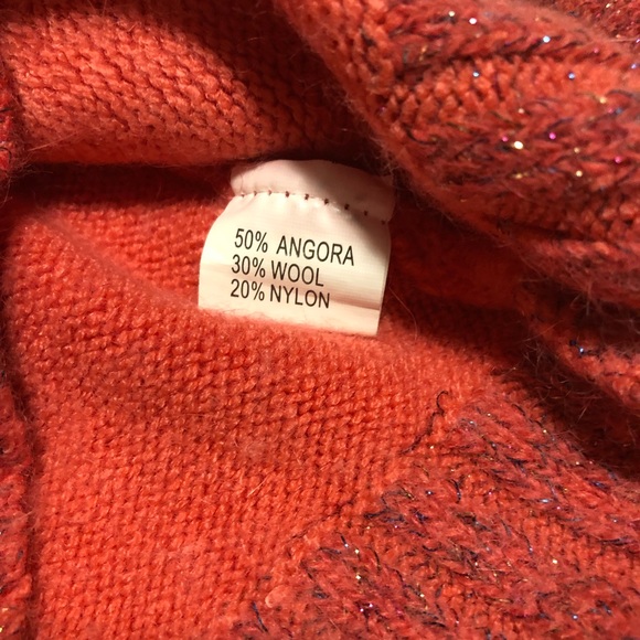 Angora wool blend women’ turtleneck sweater - Picture 5 of 6